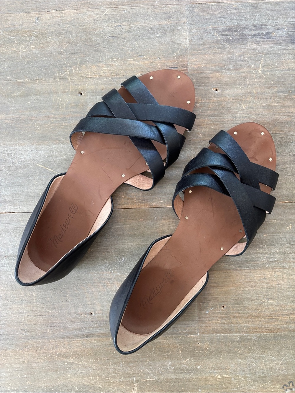 Madewell Leather Donovan Sandals